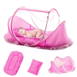 Cuna Portatil con Mosquitero Plegable para bebé sweet baby